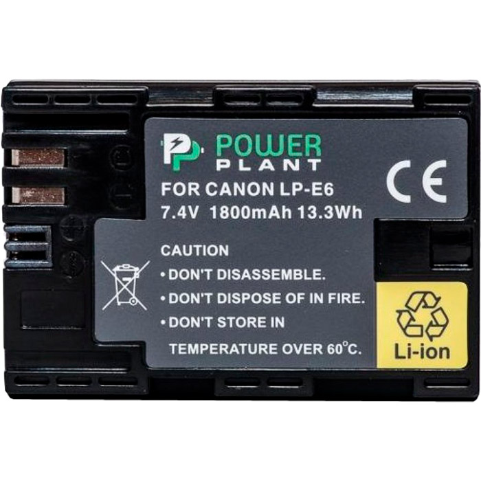 Aккумулятор PowerPlant для Canon LP-E6 (DV00DV1243)