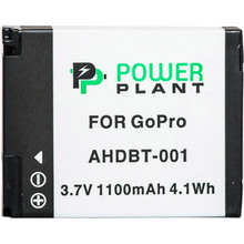 Aккумулятор PowerPlant для GoPro AHDBT-001 (DV00DV1359)