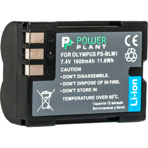 Акумулятор POWERPLANT для Olympus PS-BLM1 (DV00DV1057)