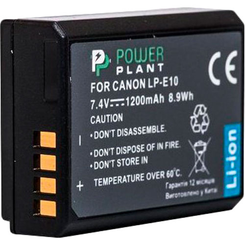 rechar POWERPLANT PowerPlant для Canon LP-E10 (DV00DV1304)