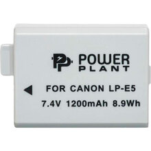 Акумулятор PowerPlant для Canon LP-E5 (DV00DV1225)