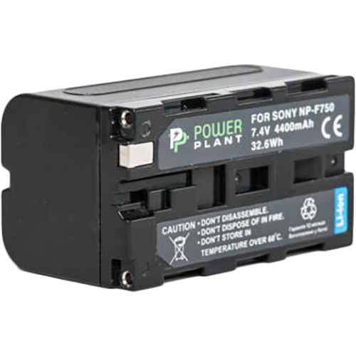 Акумулятор POWERPLANT для Sony NP-F750 (DV00DV1366) Колір чорний
