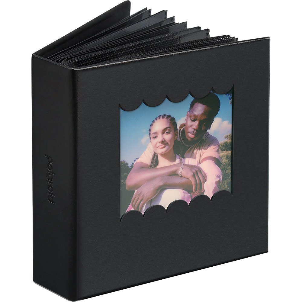 Фотоальбом POLAROID Scalloped Photo Album Small Black (6369)