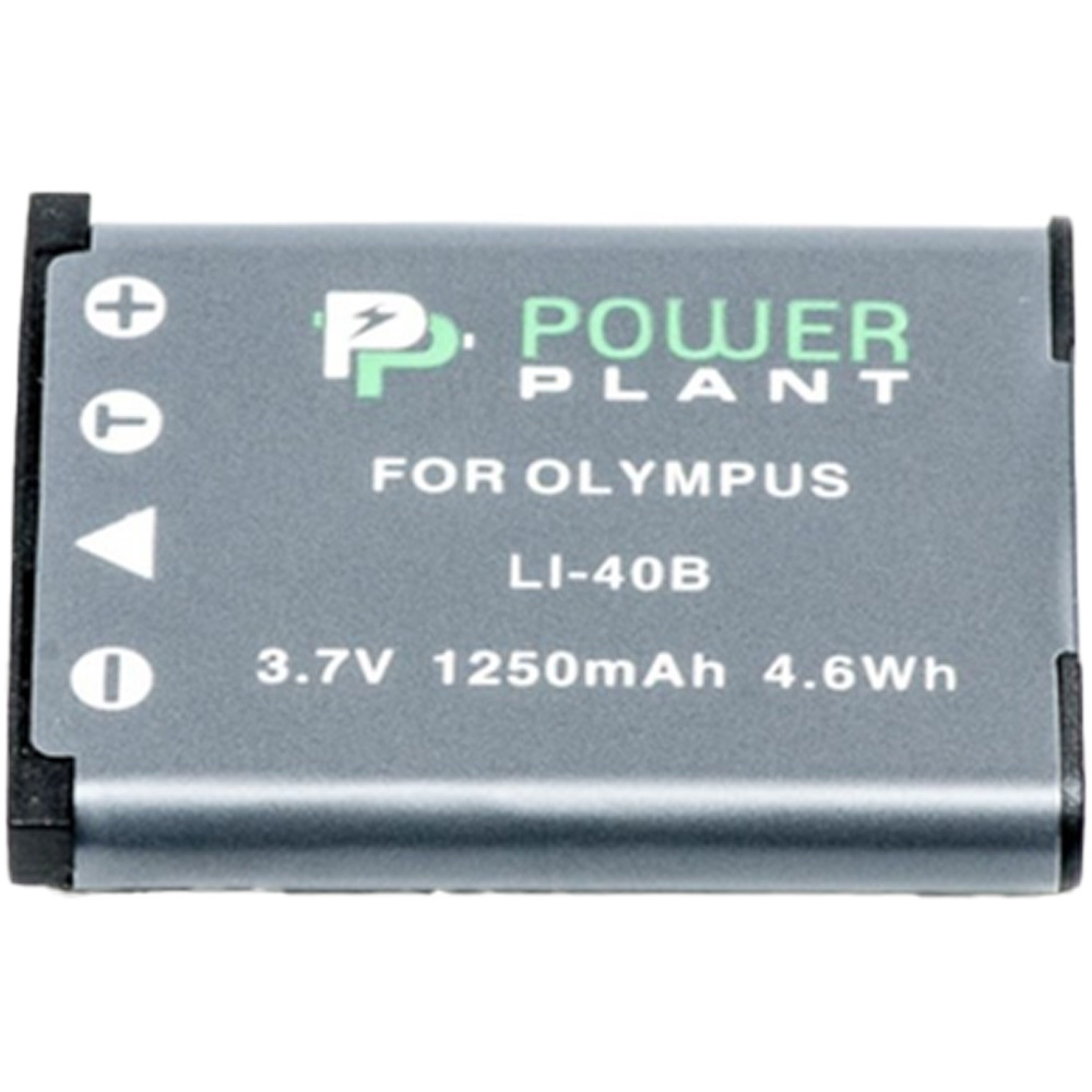 Акумулятор PowerPlant для Olympus Li-40B Li-42B D-Li63 (DV00DV1090) Тип акумулятора Li-Ion