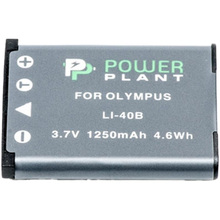 Акумулятор PowerPlant для Olympus Li-40B Li-42B D-Li63 (DV00DV1090)