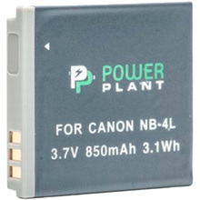 Акумулятор PowerPlant для Canon NB-4L (DV00DV1006)