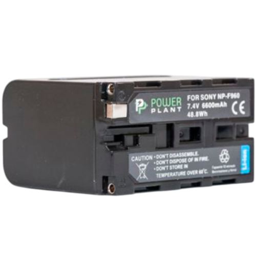 Аккумулятор PowerPlant для Sony NP-F960, NP-F970 (DV00DV1033) Цвет черный