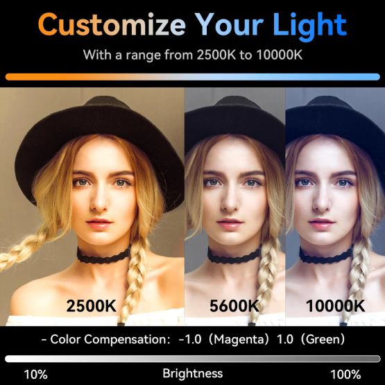 В інтернет магазині Відеосвітло ULANZI VIJIM VL360 RGB Led Light (L058GBB2 VL360 RGB)