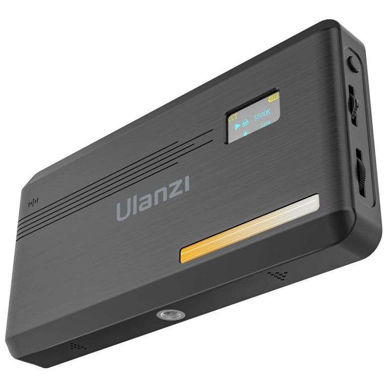 Відеосвітло ULANZI VIJIM VL200 Bi-color Led Light 8W Black (2481) Додаткові характеристики на задній частині розташований екран OLED; колірна температура: 2500 - 9000 К