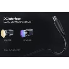 Зарядний пристрій ULANZI VIJIM HT005 DC для 40W ProRGB Light EU Plug (UV-L075 HT005)