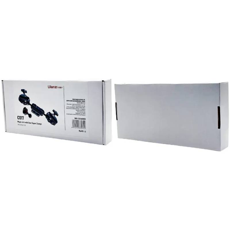 Внешний вид Крепление ULANZI VIJIM CO17 Super Clamp With Dual Ballhead Magic Arm Black (C046GBB1)