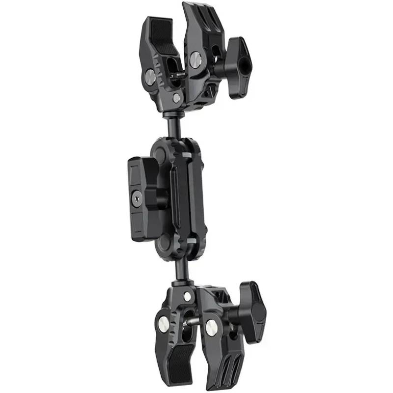 Крепление ULANZI VIJIM CO17 Super Clamp With Dual Ballhead Magic Arm Black (C046GBB1)