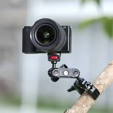 Крепление ULANZI VIJIM CO17 Super Clamp With Dual Ballhead Magic Arm Black (C046GBB1)