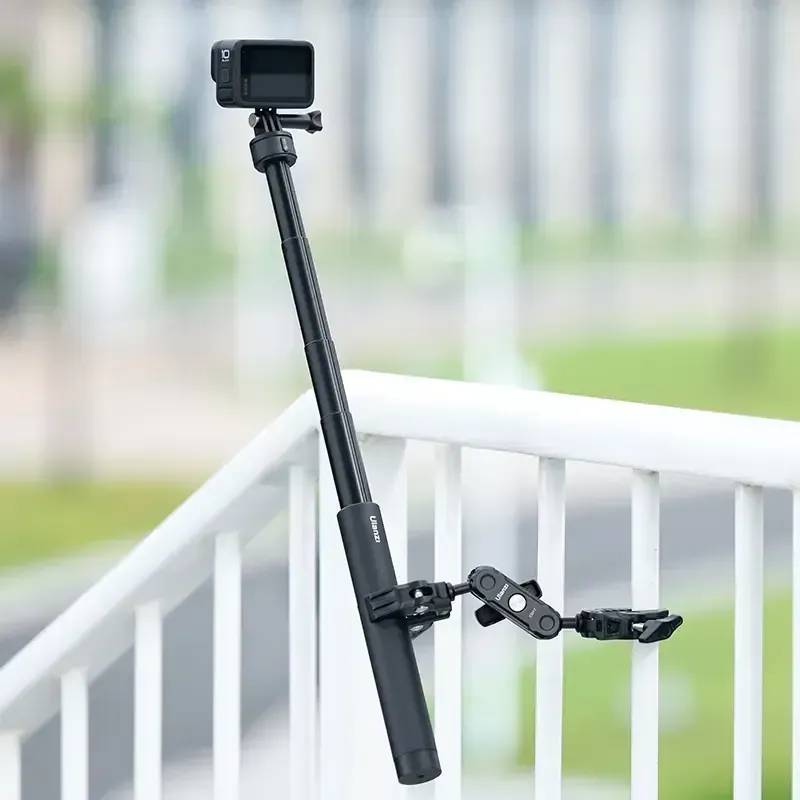 Фото Крепление ULANZI VIJIM CO17 Super Clamp With Dual Ballhead Magic Arm Black (C046GBB1)