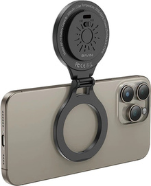 Кільцева селфі-лампа BAVIN AP-19 MagSafe Black (AP-19-BK)