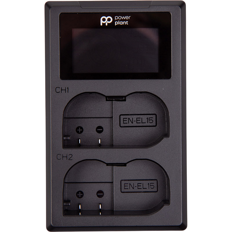 Зарядное устройство POWERPLANT Nikon EN-EL15 (CH980529) Тип аккумулятора Li-Ion
