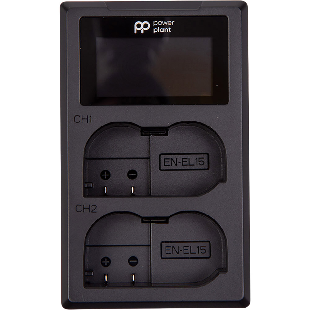 Зарядное устройство POWERPLANT Nikon EN-EL15 (CH980529)