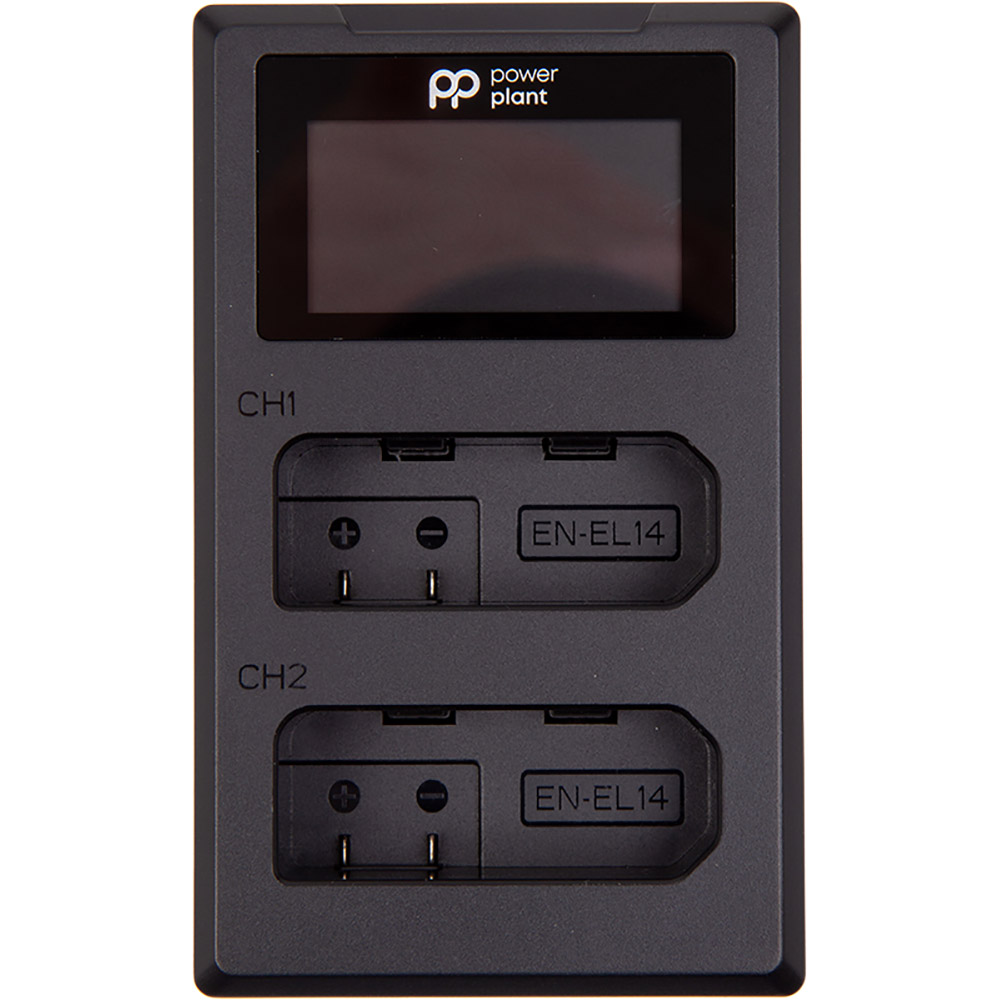 Зарядний пристрій POWERPLANT Nikon EN-EL14 (CH980536)