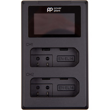 Зарядний пристрій POWERPLANT Nikon EN-EL14 (CH980536)