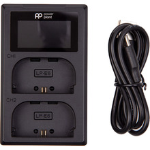 Зарядний пристрій POWERPLANT Canon LP-E6 (CH980543)