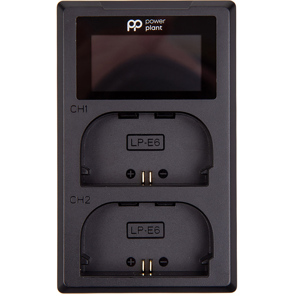Зарядний пристрій POWERPLANT Canon LP-E6 (CH980543)