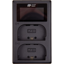 Зарядний пристрій POWERPLANT Canon LP-E6 (CH980543)