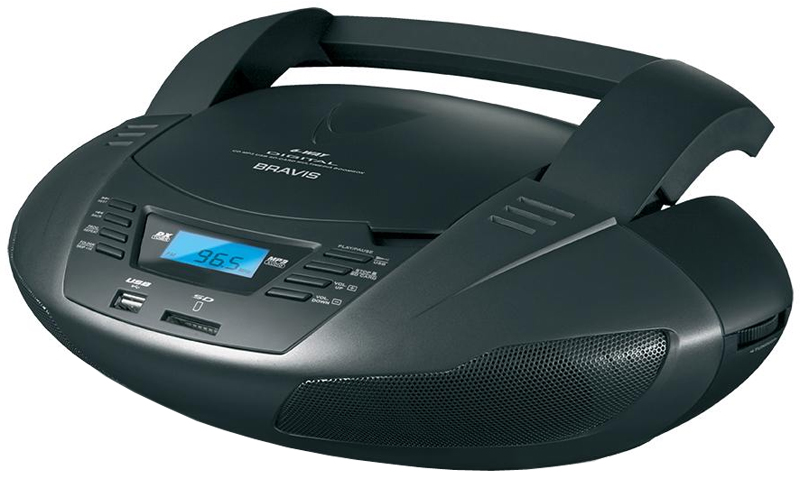 Магнитола CD BRAVIS CD-3900-DM3UC (Black)