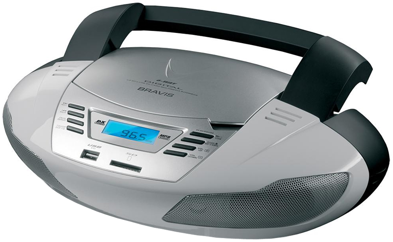 Магнитола CD BRAVIS CD-3900-DM3UC (White)