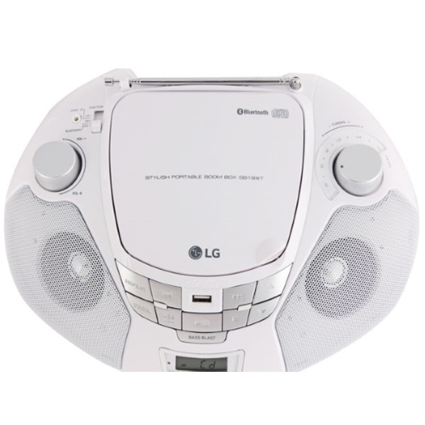 Магнитола LG SB19WT Тип магнитолы CD магнитола с MP3