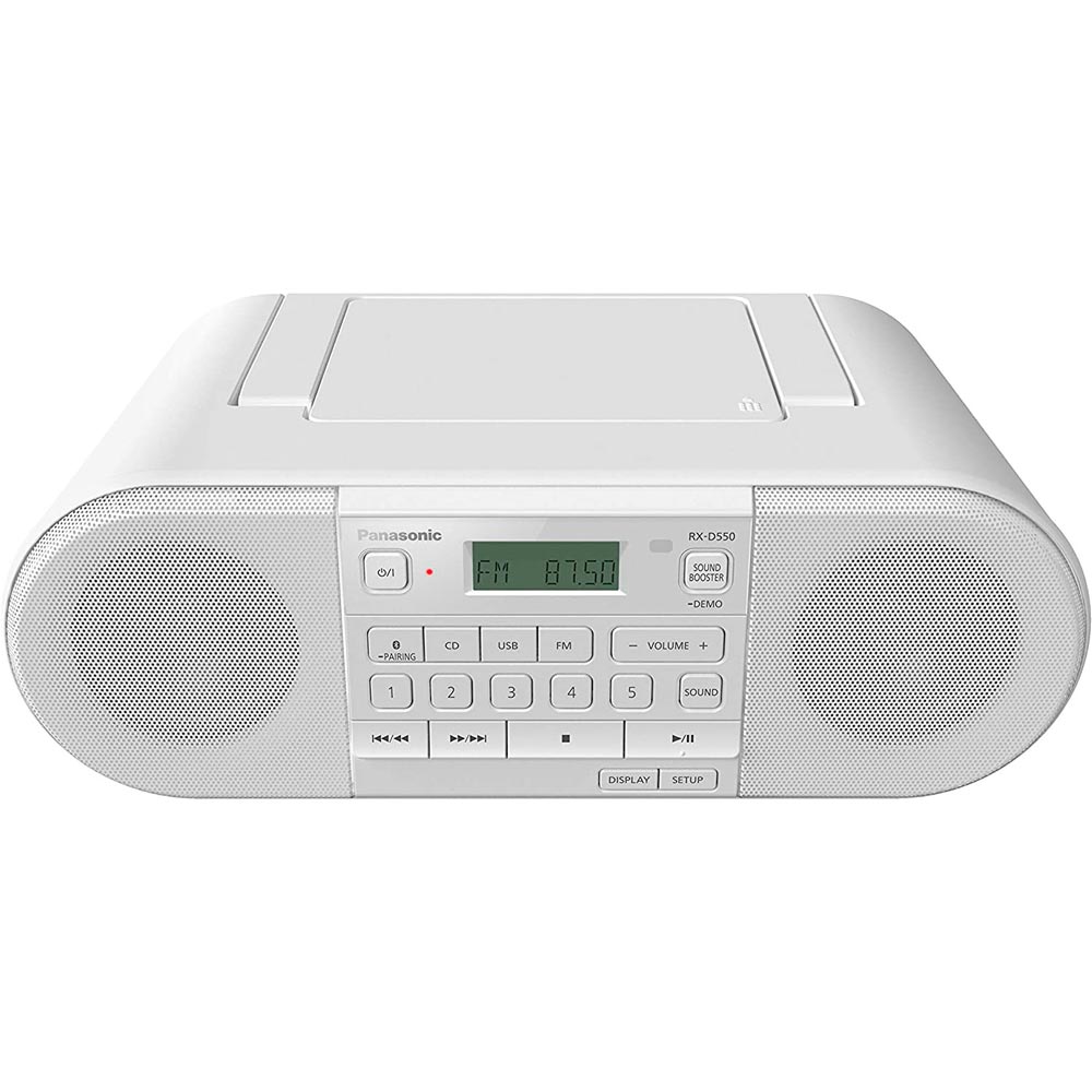 Магнитола PANASONIC RX-D550GS-W White Мощность динамиков 20