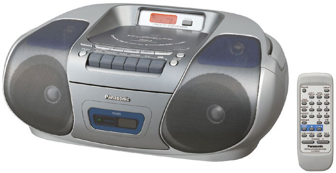 Магнітола CD PANASONIC RX-D29E-S