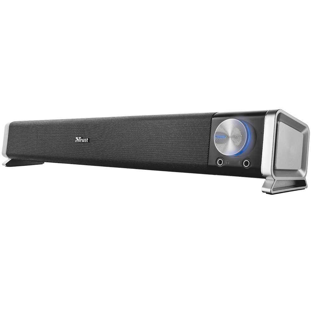 Зовнішній вигляд Саундбар TRUST Asto Sound Bar PC Speaker Black (21046)