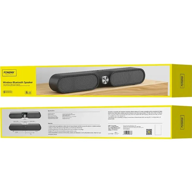Саундбар FONENG BL12 Multimedia Bluetooth (BL12-BS-M) Дополнительные возможности управление через смартфон