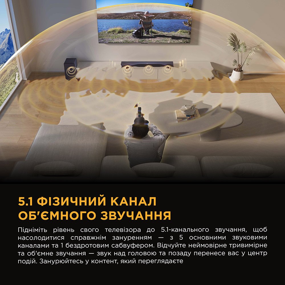 Внешний вид Саундбар TCL Q65H