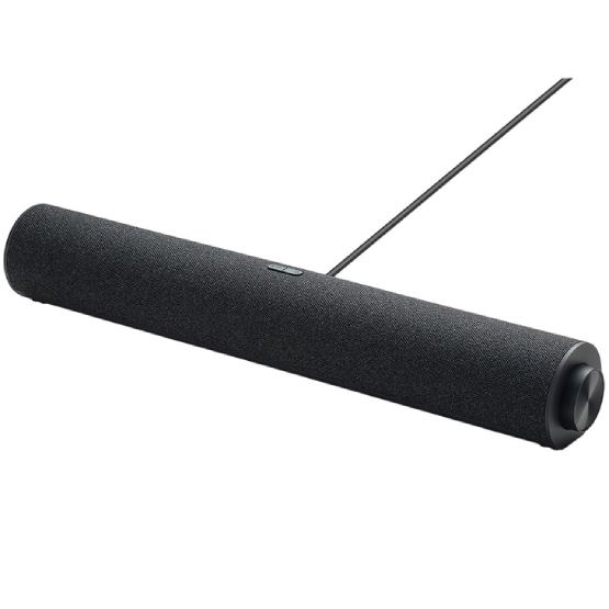 Саундбар XIAOMI Desktop Speaker Black (QBH4276GL) Дополнительно встроенный микрофон; эргономичный дизайн с наклоном 53° для иммерсивного звука; 16 светодиодов RGB