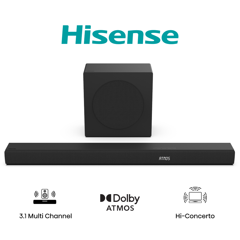 Внешний вид Саундбар HISENSE AX3100Q