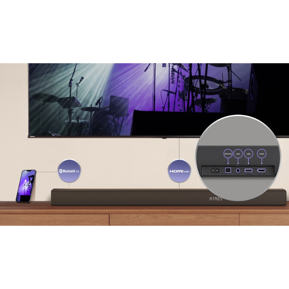 В інтернет магазині Саундбар HISENSE AX5100Q