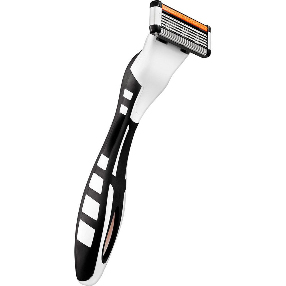 Бритва BIC Flex 5 Hybrid з 4 змінними касетами (3086123471238) Зона застосування для обличчя