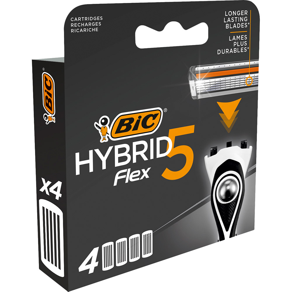 Сменные кассеты BIC Flex 5 Hybrid 4 шт (3086123644885) Тип картриджи