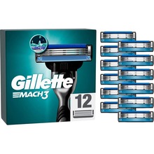 Змінні картриджі GILLETTE MACH3 12 шт (3014260323240)