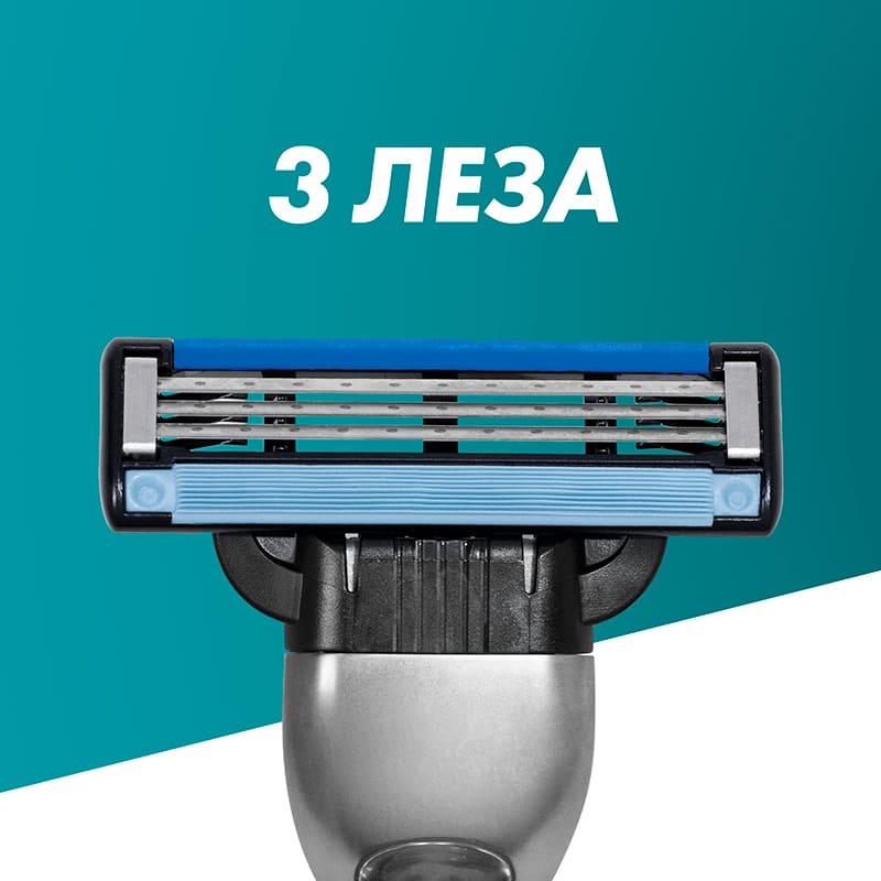 Змінні картриджі GILLETTE MACH3 12 шт (3014260323240) Тип шкіри усі типи