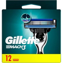 Змінні картриджі GILLETTE MACH3 12 шт (3014260323240)