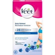 Восковые полоски VEET для линии бикини и области подмышек 16 шт (4640018991929/4680012390977)