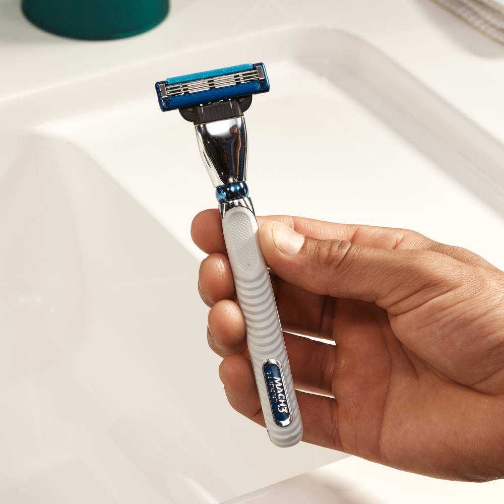 Фото 4 Змінні касети GILLETTE MACH3 Turbo 5 шт (80706652)