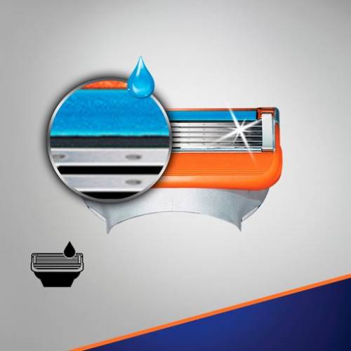 Фото 4 Сменные кассеты GILLETTE FUSION Power 4 шт (80706651)