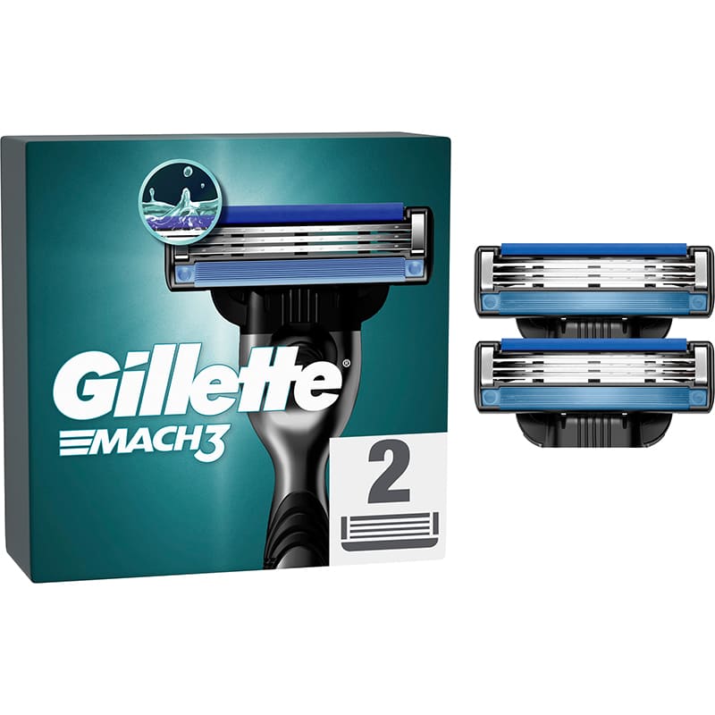 Змінні картриджі GILLETTE MACH3 2 шт (3014260251970)