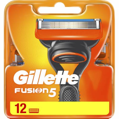 Замовити Змінні картриджі GILLETTE FUSION 12 шт (80707088)