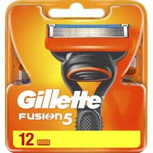 Змінні картриджі GILLETTE FUSION 12 шт (80707088)