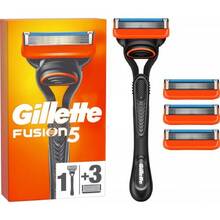 Бритва GILLETTE FUSION із 4 змінними касетами (81767357)