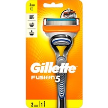 Бритва GILLETTE FUSION з 2 змінними касетами (81757017)